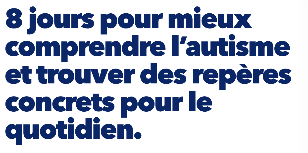 Sommet de l'autisme